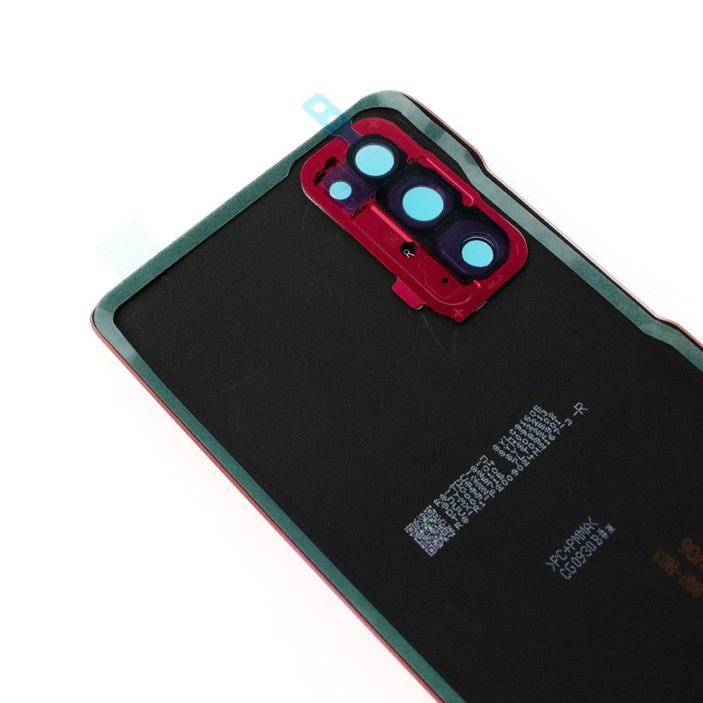 Brown Rear Cover Glass For Samsung Galaxy S20 FE / 5G (G780 / G781)-Cloud Red Brown Rear Cover Glass For Samsung Galaxy S20 FE / 5G (G780 / G781)-Cloud Red